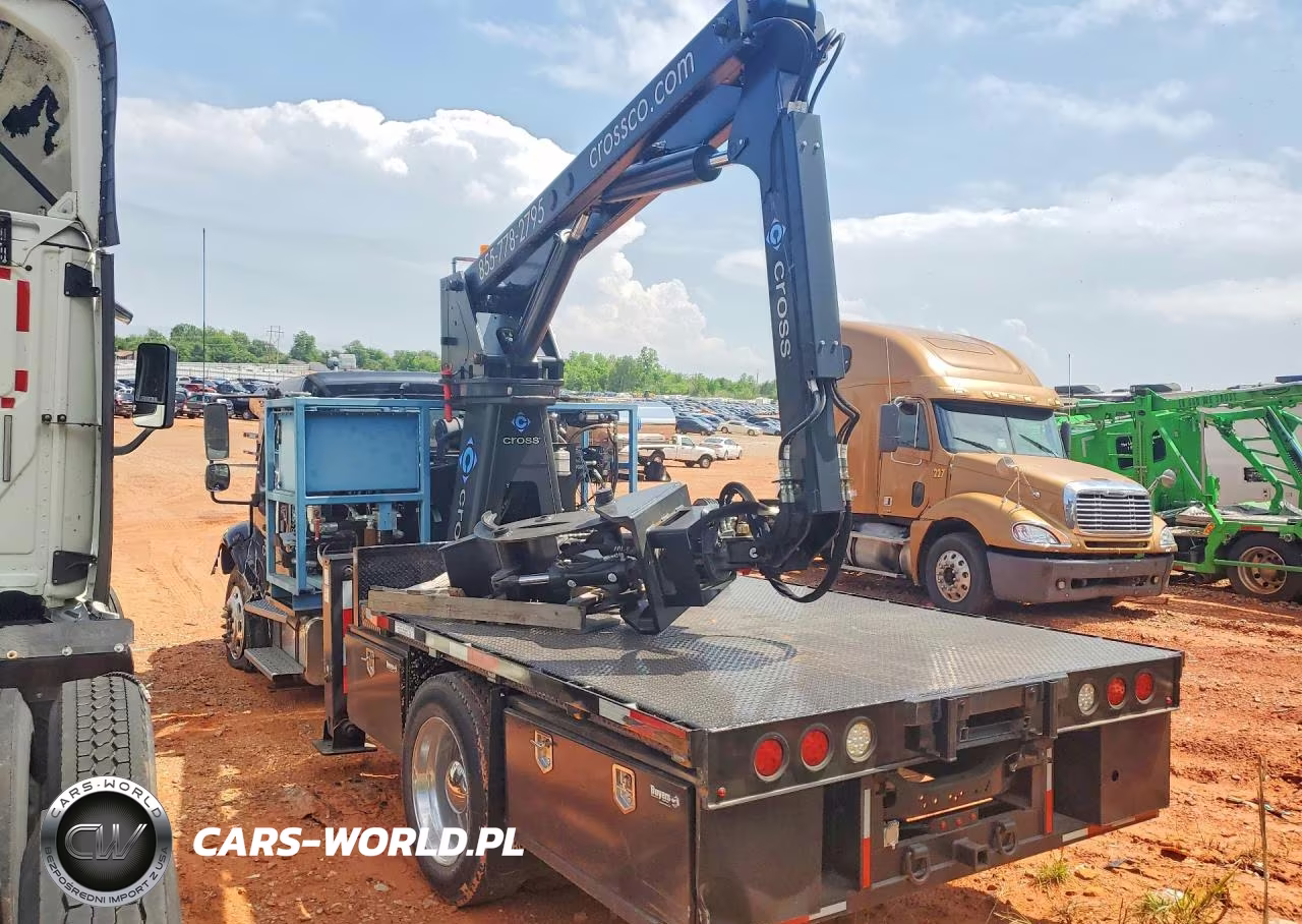 2007 Freightliner Business Class M2 Crane Truck VIN:1FVACWCS77HX45212 - 2