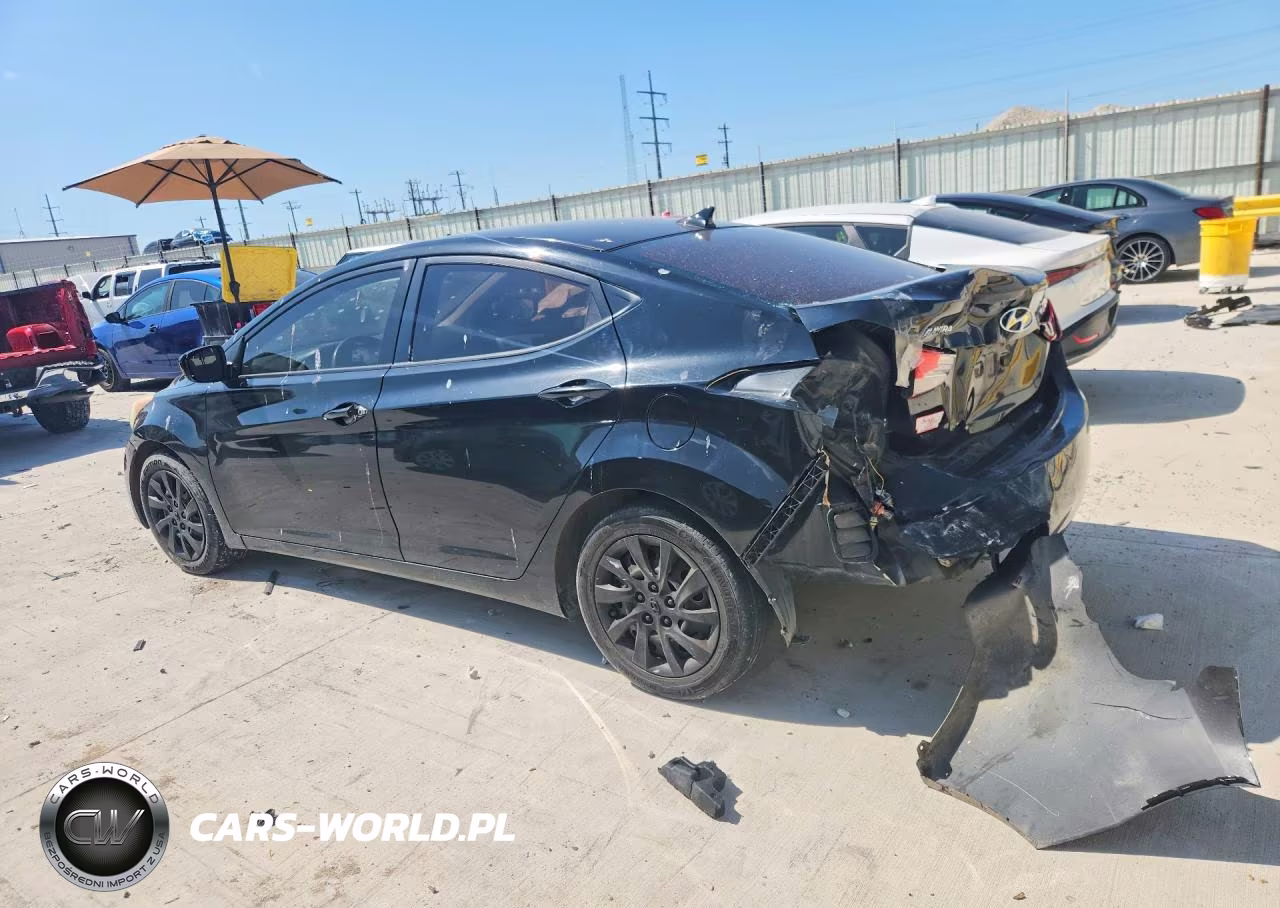 2011 Hyundai Elantra Gls VIN:5NPDH4AE8BH053028 - 2