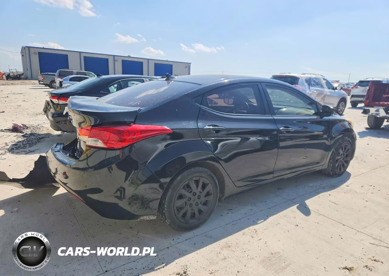 2011 Hyundai Elantra Gls VIN:5NPDH4AE8BH053028 - 3