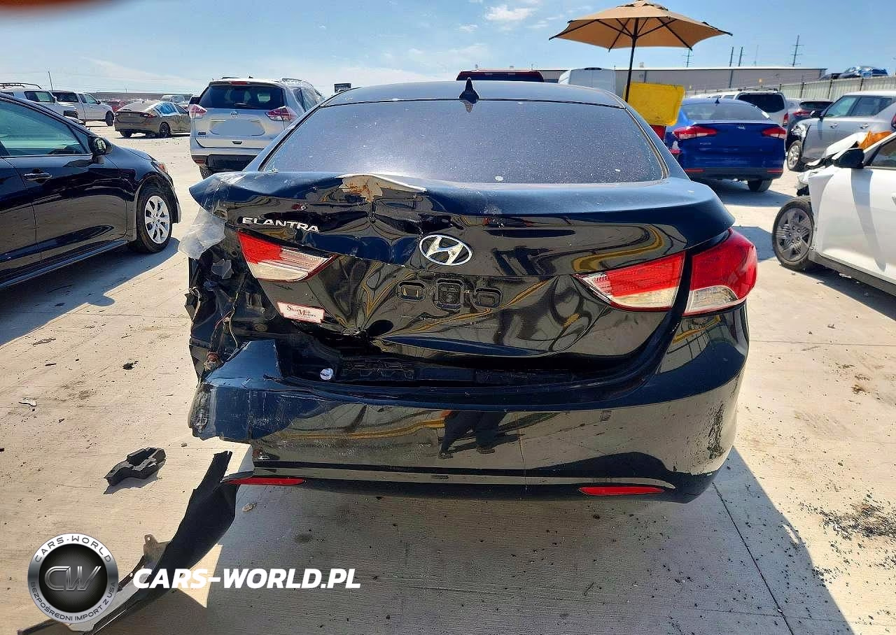 2011 Hyundai Elantra Gls VIN:5NPDH4AE8BH053028 - 6