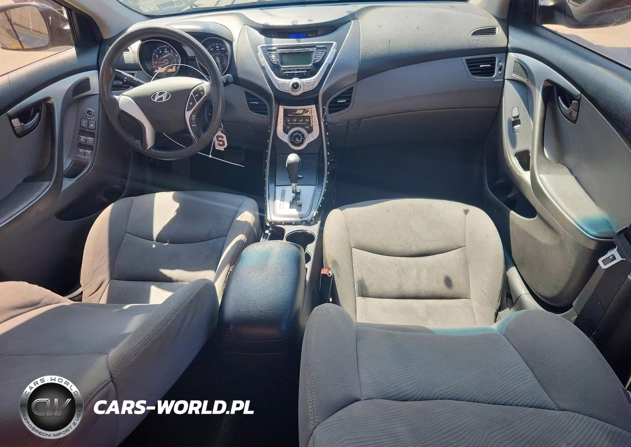2011 Hyundai Elantra Gls VIN:5NPDH4AE8BH053028 - 8