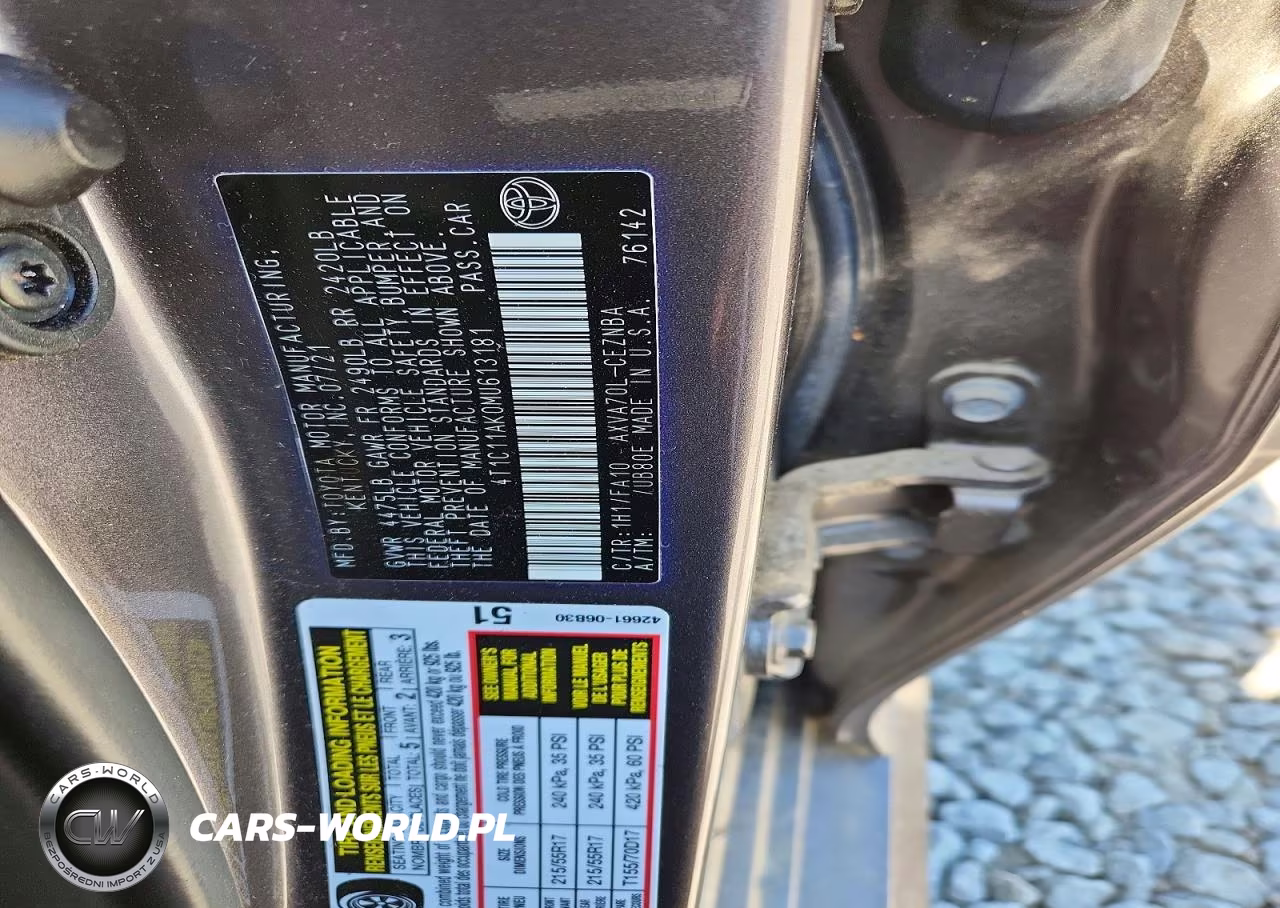 2021 Toyota Camry Le VIN:4T1C11AK0MU613181 - 12