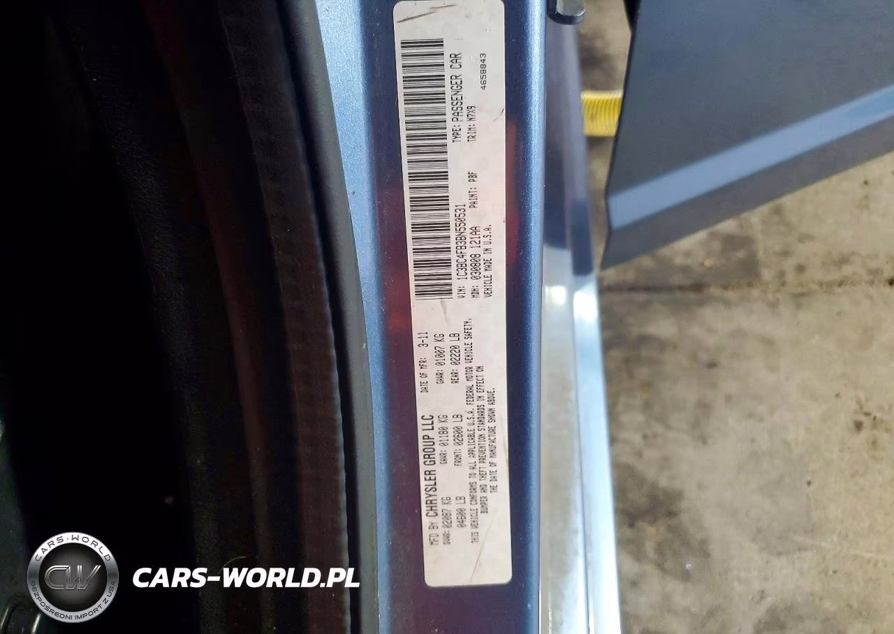 2011 Chrysler 200 Lx VIN:1C3BC4FB3BN550531 - 12