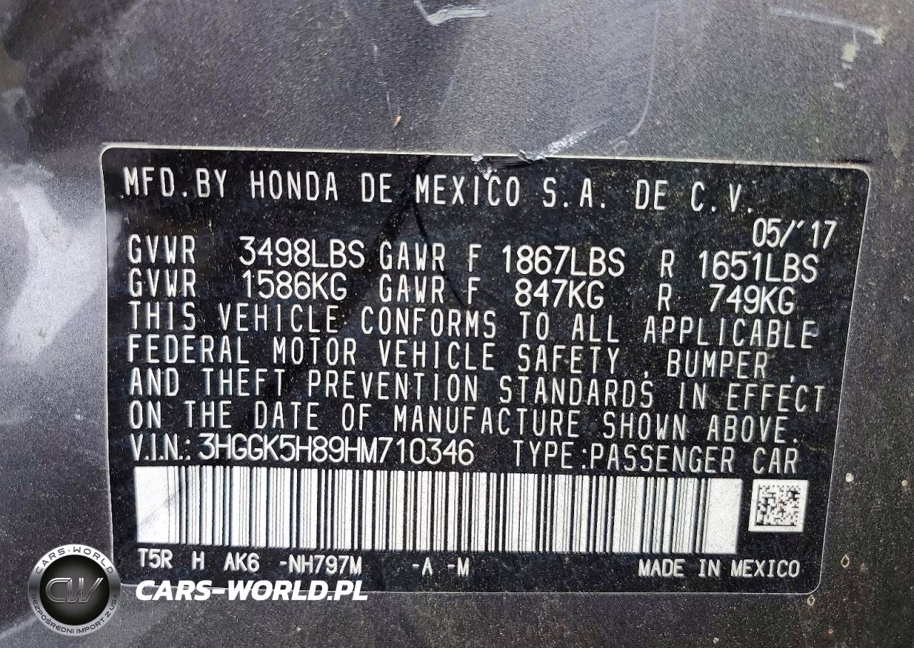 2017 Honda Fit Ex VIN:3HGGK5H89HM710346 - 12