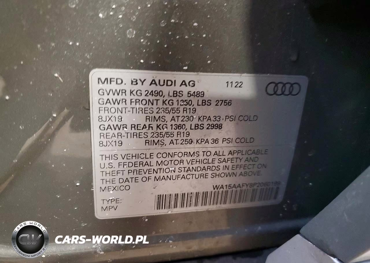 2023 Audi Q5 Sportback Prm Pls 45 VIN:WA15AAFY8P2060199 - 13