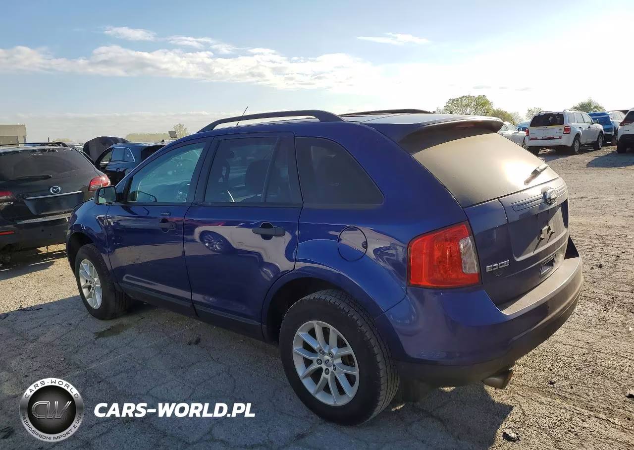 2013 Ford Edge Se VIN:2FMDK3GC9DBB28623 - 2