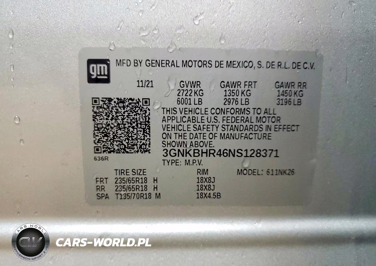 2022 Chevrolet Blazer 2Lt VIN:3GNKBHR46NS128371 - 14