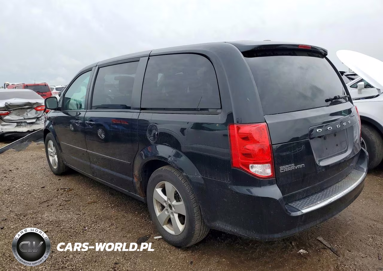 2013 Dodge Grand Caravan Se VIN:2C4RDGBG2DR733080 - 2