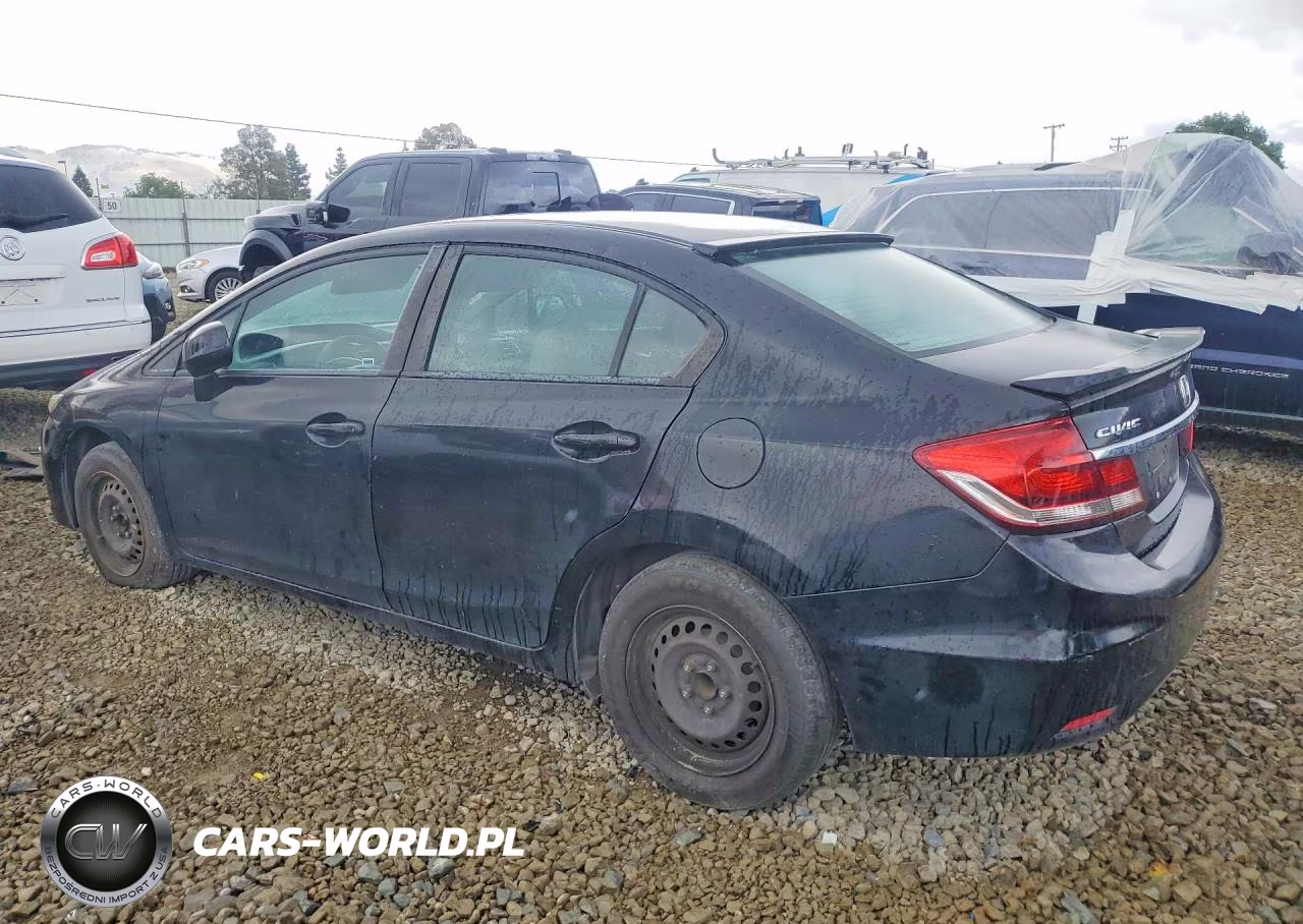 2013 Honda Civic Lx VIN:19XFB2F59DE282414 - 2