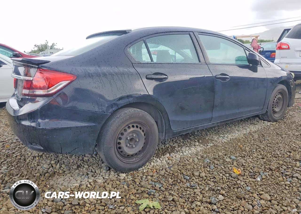 2013 Honda Civic Lx VIN:19XFB2F59DE282414 - 3