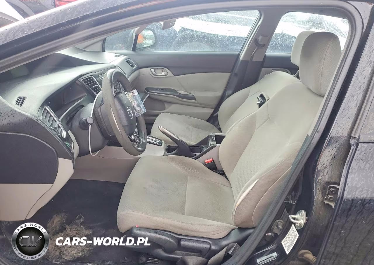 2013 Honda Civic Lx VIN:19XFB2F59DE282414 - 7