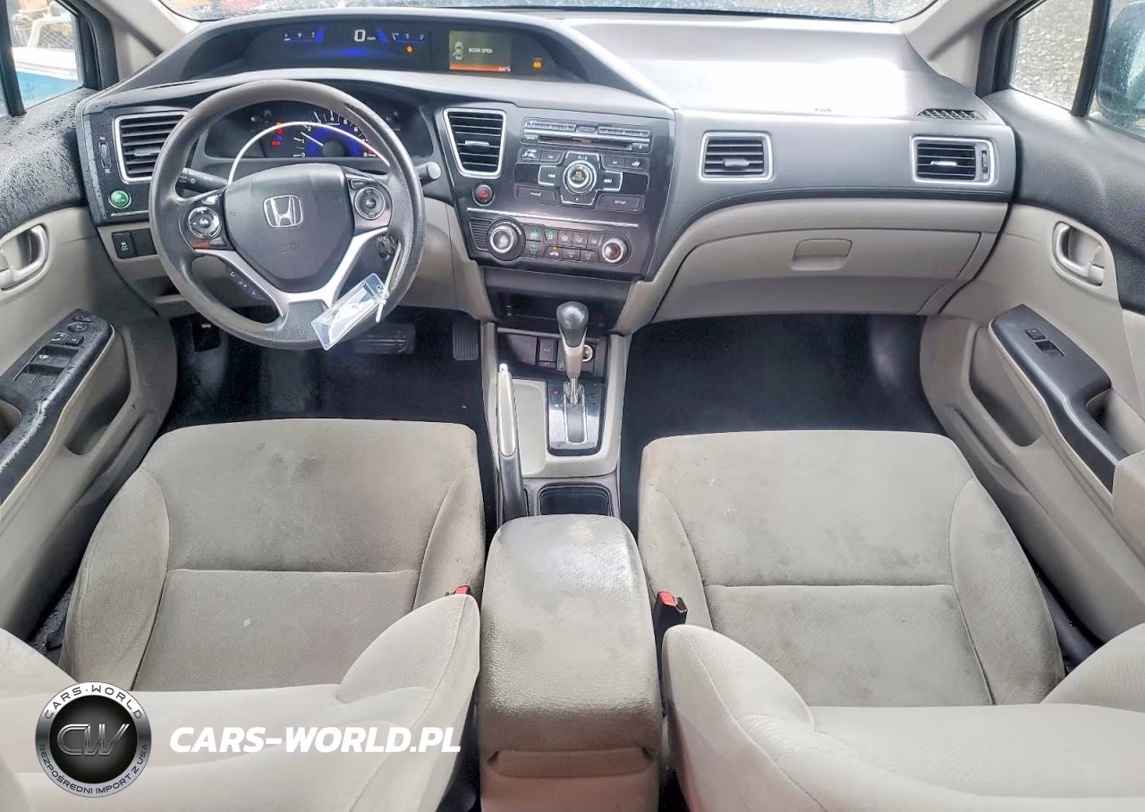 2013 Honda Civic Lx VIN:19XFB2F59DE282414 - 8