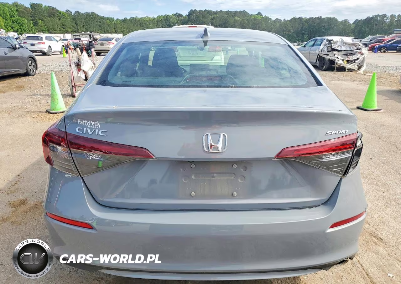 2025 Honda Civic Sport VIN:2HGFE2F55SH507471 - 6