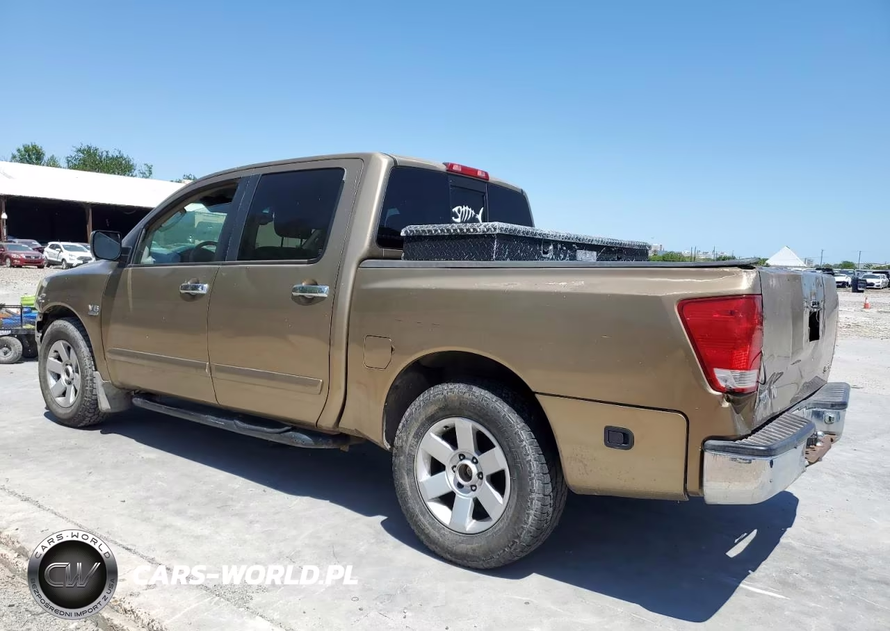 2004 Nissan Titan Xe VIN:1N6AA07A04N576340 - 2