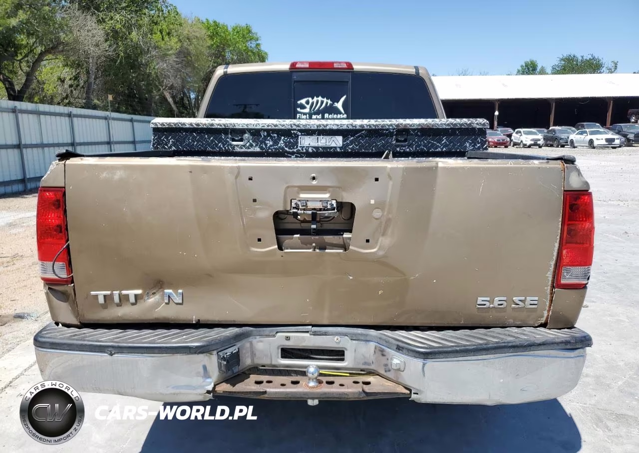 2004 Nissan Titan Xe VIN:1N6AA07A04N576340 - 6