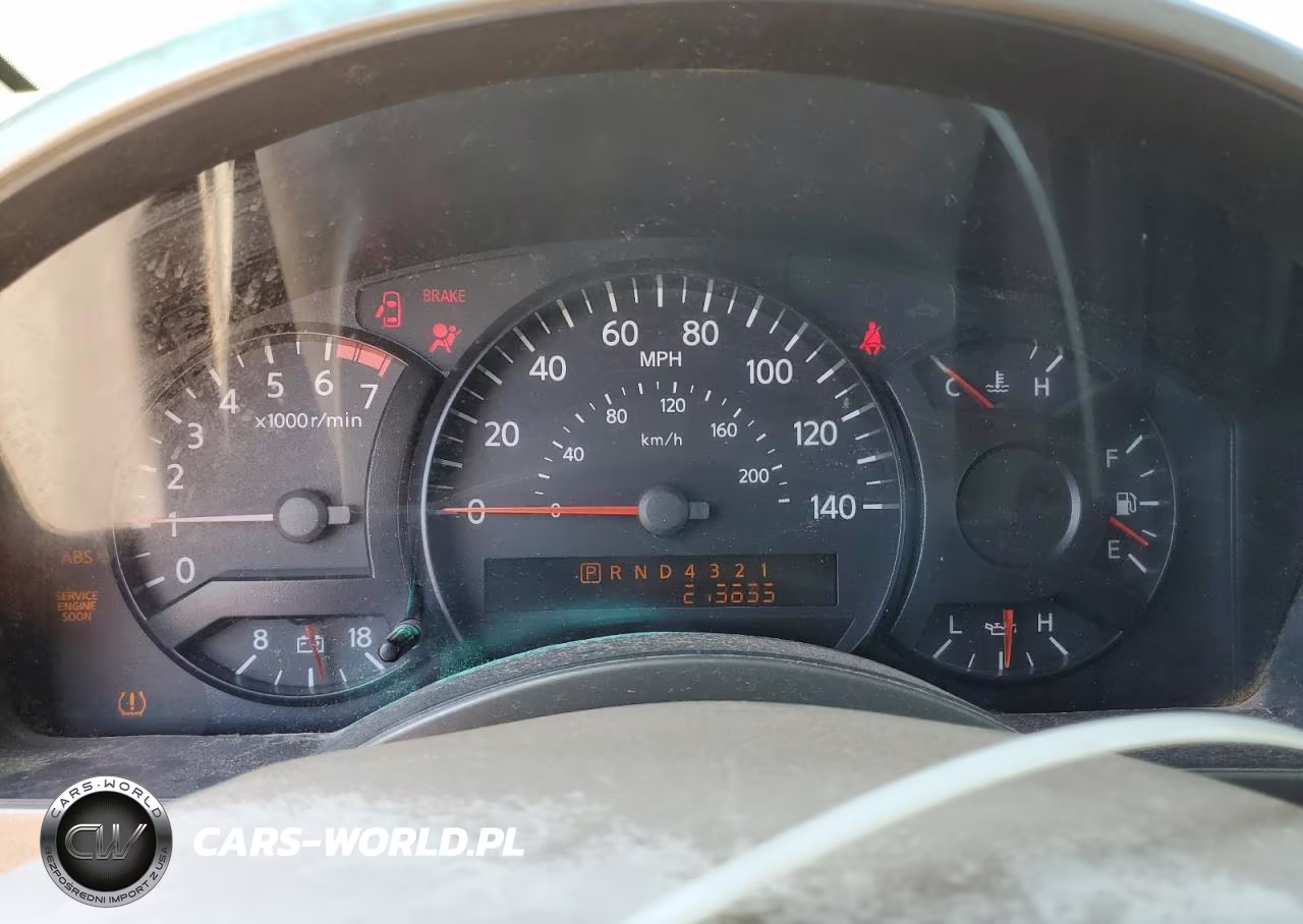 2004 Nissan Titan Xe VIN:1N6AA07A04N576340 - 9