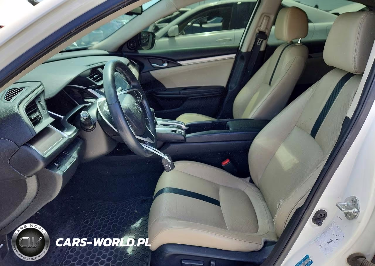 2018 Honda Civic Exl VIN:JHMFC1F72JX037747 - 7