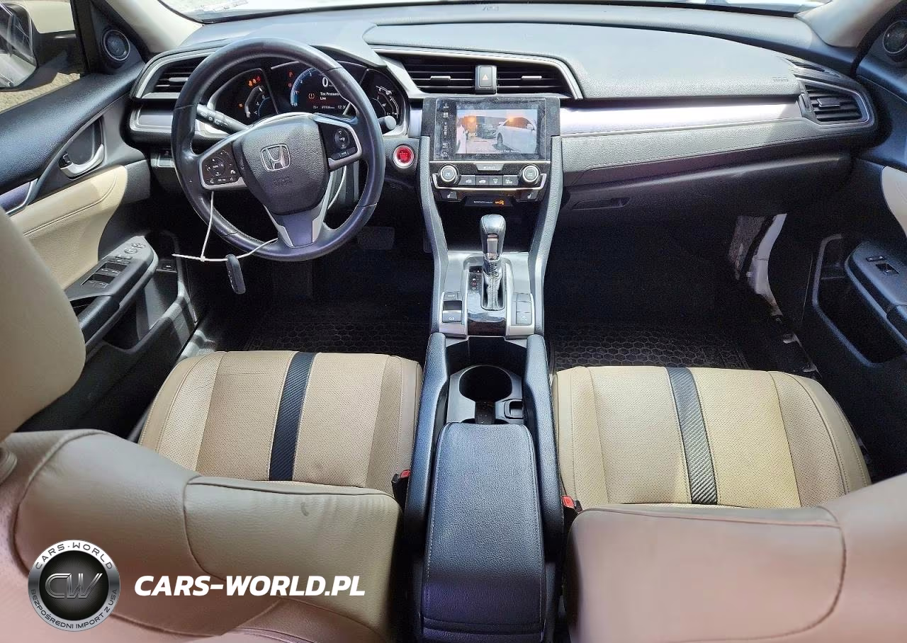 2018 Honda Civic Exl VIN:JHMFC1F72JX037747 - 8