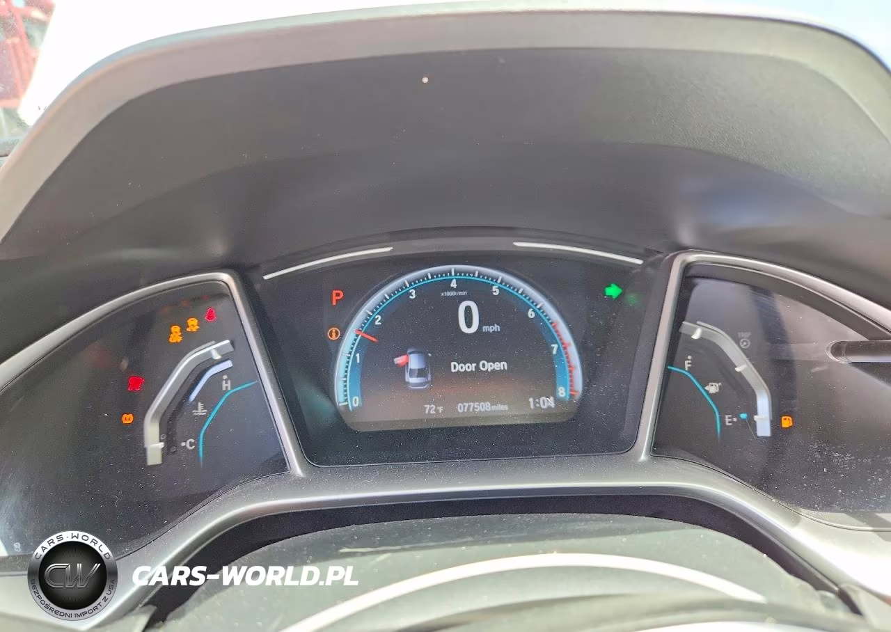 2018 Honda Civic Exl VIN:JHMFC1F72JX037747 - 9