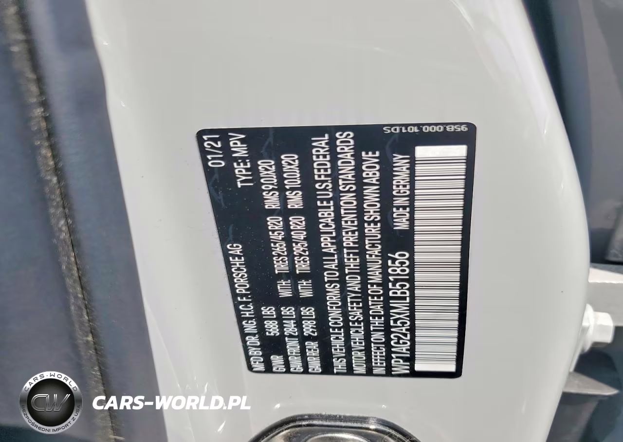 2021 Porsche Macan Gts VIN:WP1AG2A5XMLB51856 - 12