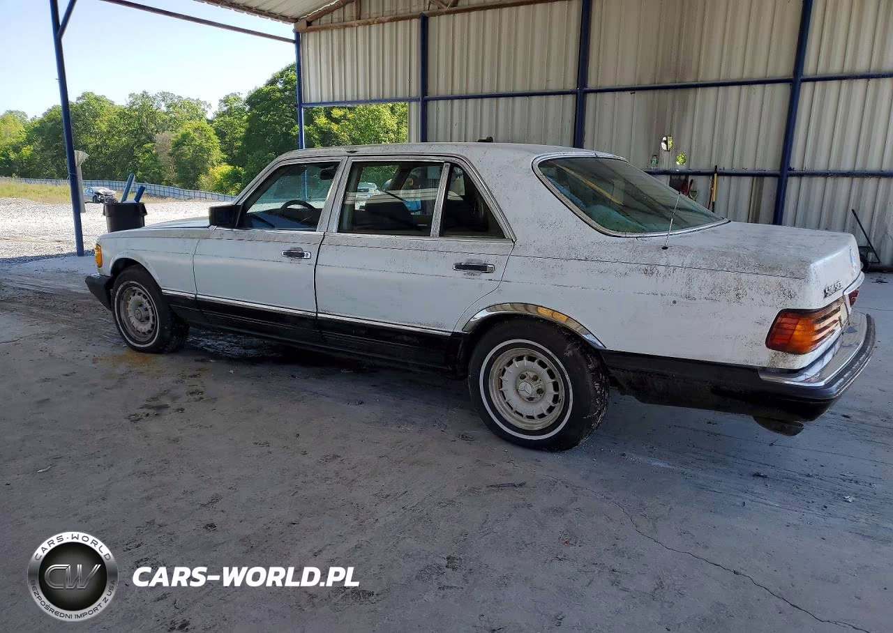 1985 Mercedes-Benz 500 Sel VIN:WDBCA37D9FA161372 - 2