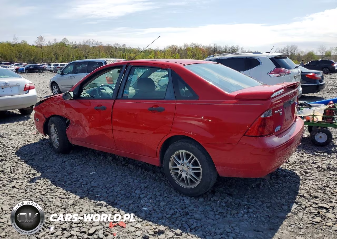 2007 Ford Focus Zx4 VIN:1FAHP34N27W271838 - 2