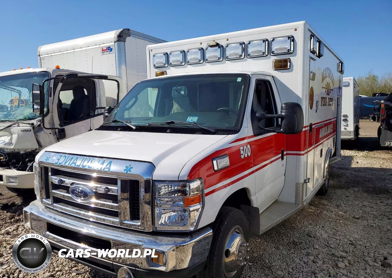 2018 Ford Econoline E350 Super Duty Cutaway Van VIN:1FDWE3FS9JDC36688 - 1