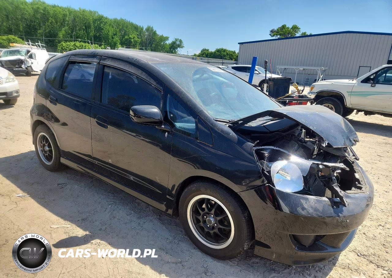 2009 Honda Fit Sport VIN:JHMGE88679S014162 - 4