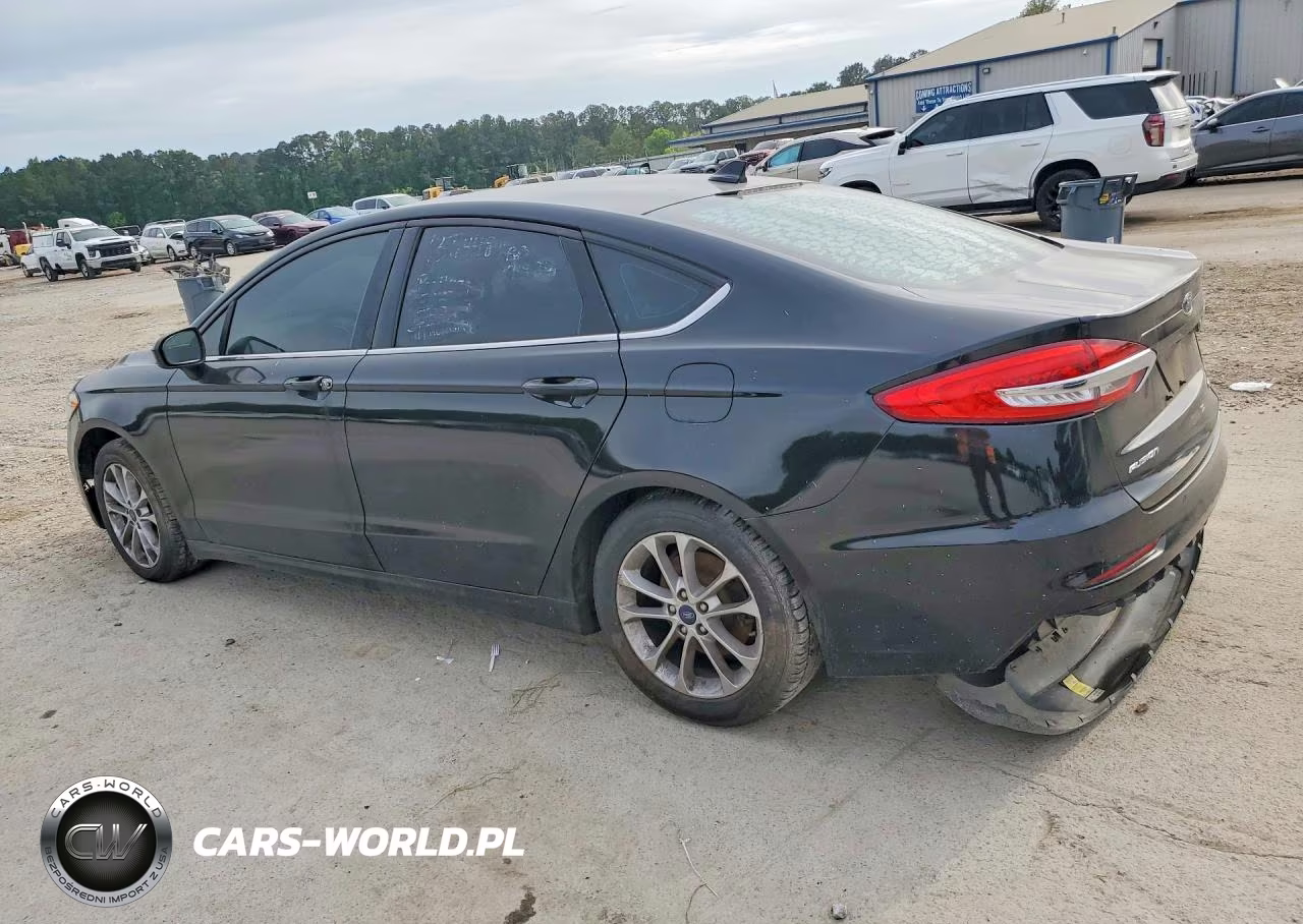 2019 Ford Fusion Se VIN:3FA6P0HD9KR280829 - 2