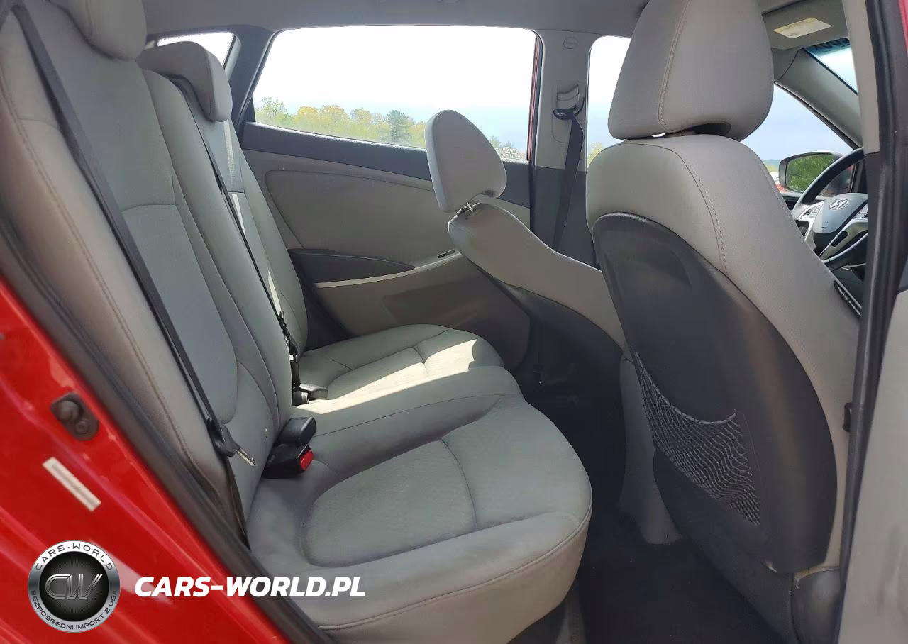 2013 Hyundai Accent Se VIN:KMHCU5AE5DU069351 - 10