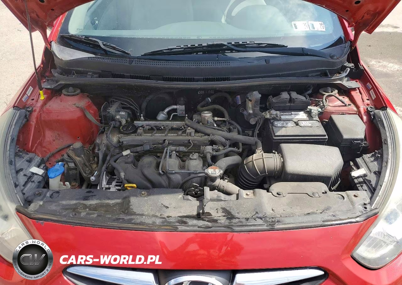 2013 Hyundai Accent Se VIN:KMHCU5AE5DU069351 - 11