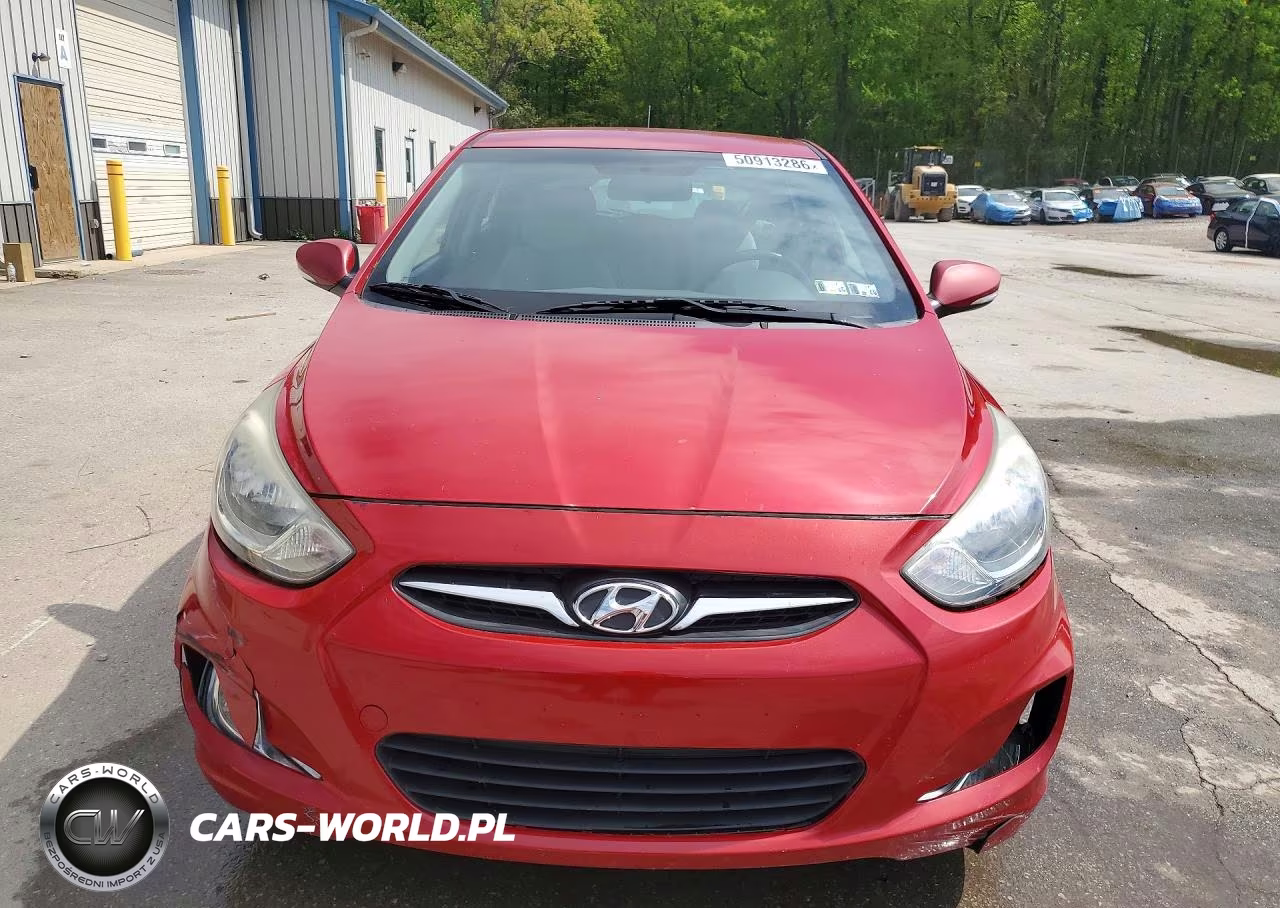 2013 Hyundai Accent Se VIN:KMHCU5AE5DU069351 - 5