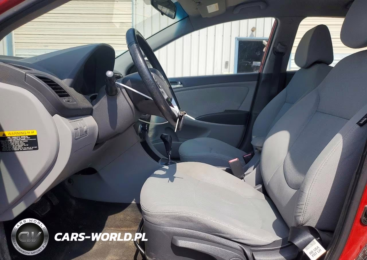 2013 Hyundai Accent Se VIN:KMHCU5AE5DU069351 - 7