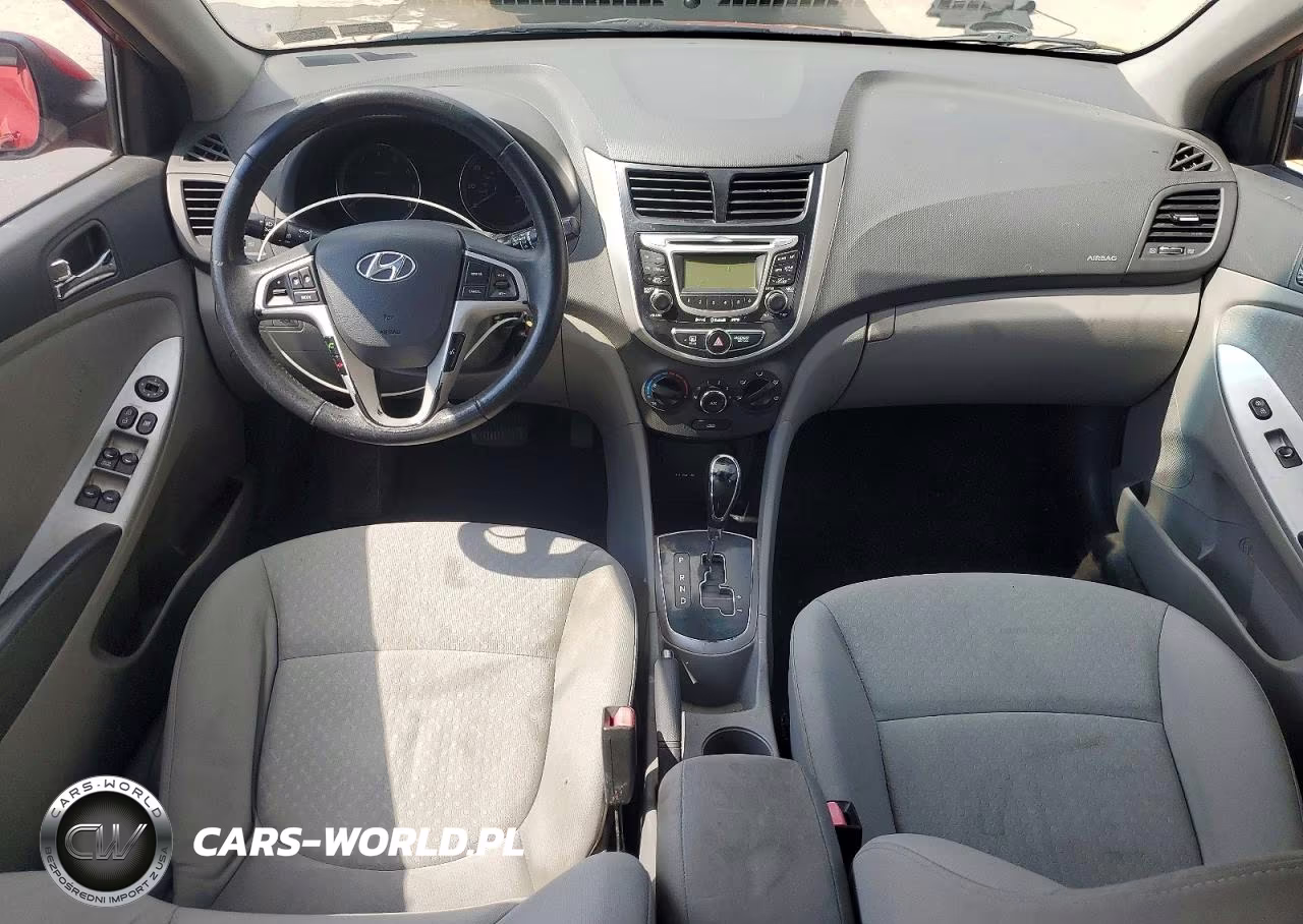 2013 Hyundai Accent Se VIN:KMHCU5AE5DU069351 - 8