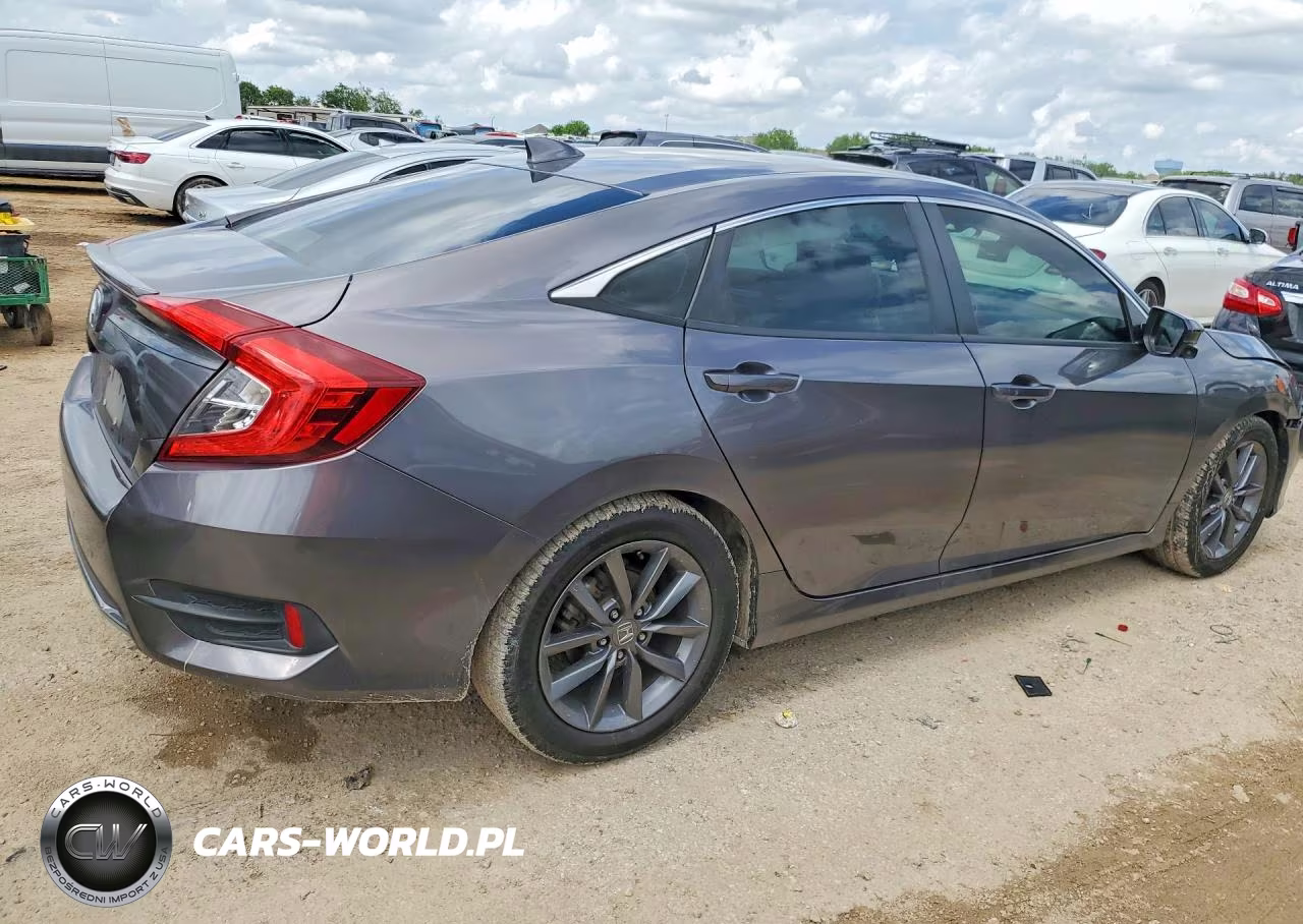 2019 Honda Civic Ex VIN:JHMFC1F39KX004002 - 3