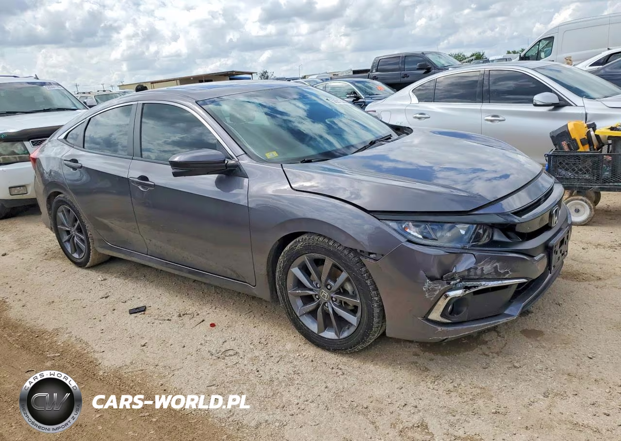 2019 Honda Civic Ex VIN:JHMFC1F39KX004002 - 4
