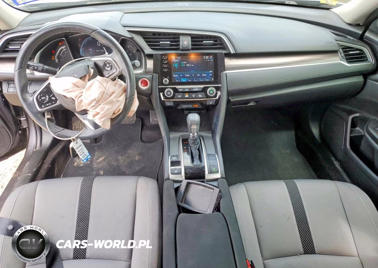 2019 Honda Civic Ex VIN:JHMFC1F39KX004002 - 8