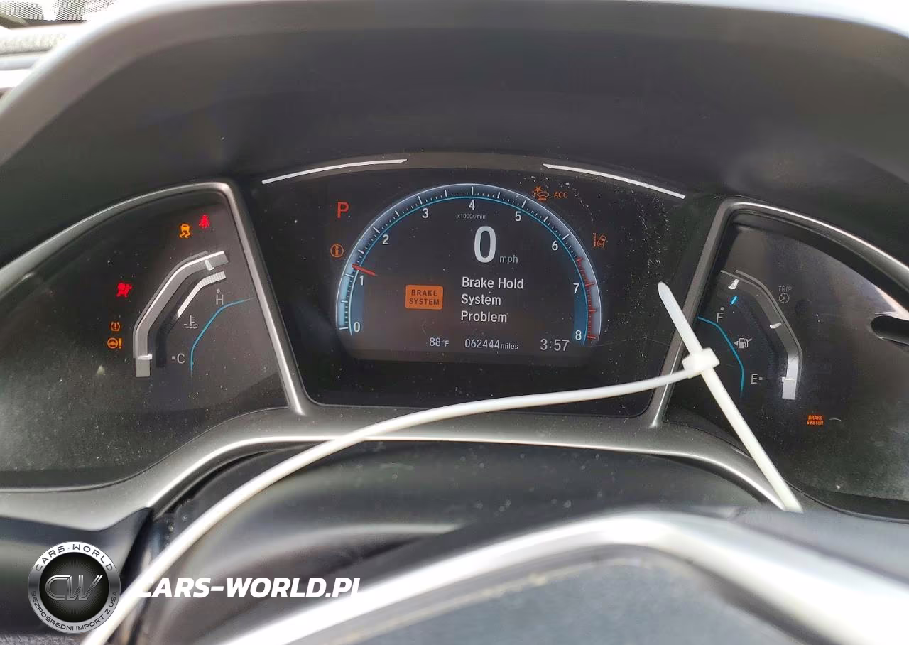 2019 Honda Civic Ex VIN:JHMFC1F39KX004002 - 9