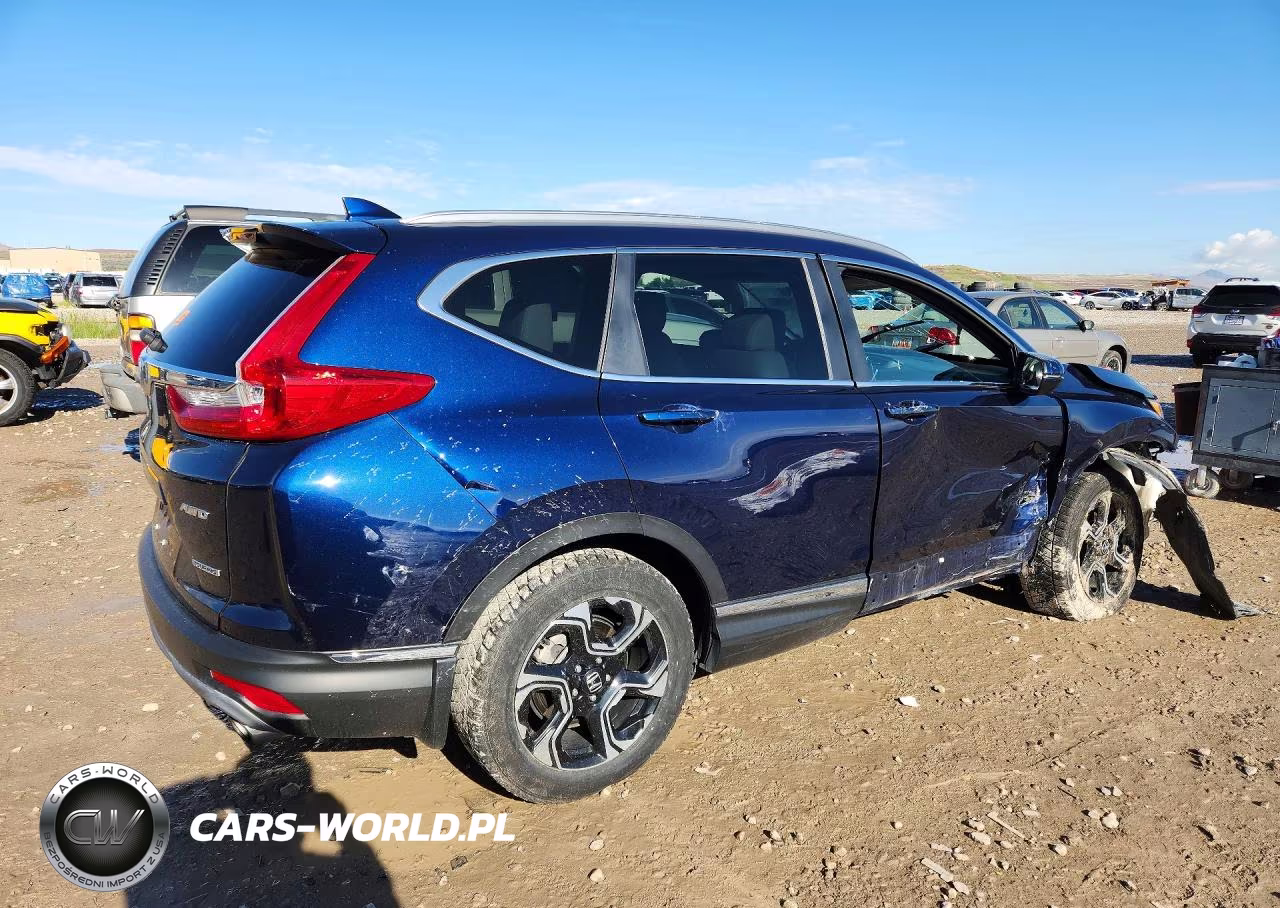 2019 Honda Cr-V Touring VIN:5J6RW2H90KL001651 - 3