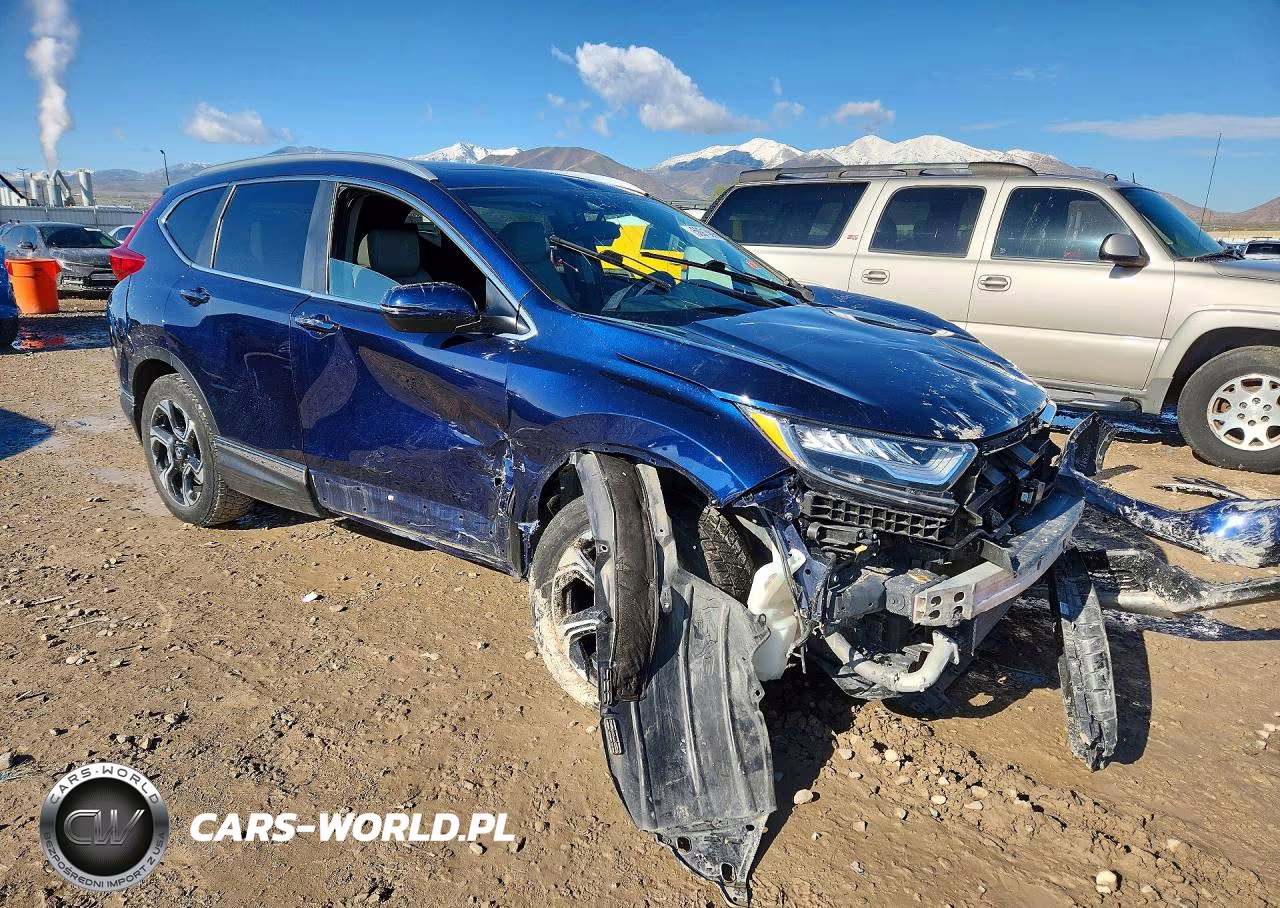 2019 Honda Cr-V Touring VIN:5J6RW2H90KL001651 - 4