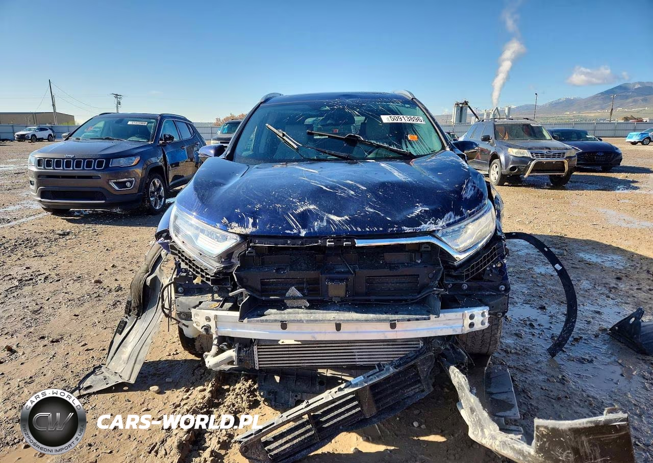 2019 Honda Cr-V Touring VIN:5J6RW2H90KL001651 - 5