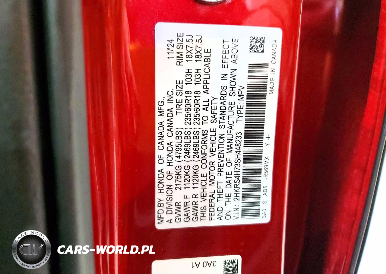 2025 Honda Cr-V Exl VIN:2HKRS4H73SH448233 - 13