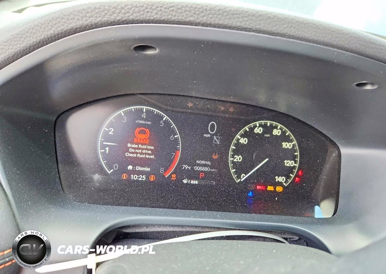 2025 Honda Hr-V Sport VIN:3CZRZ1H57SM739590 - 9