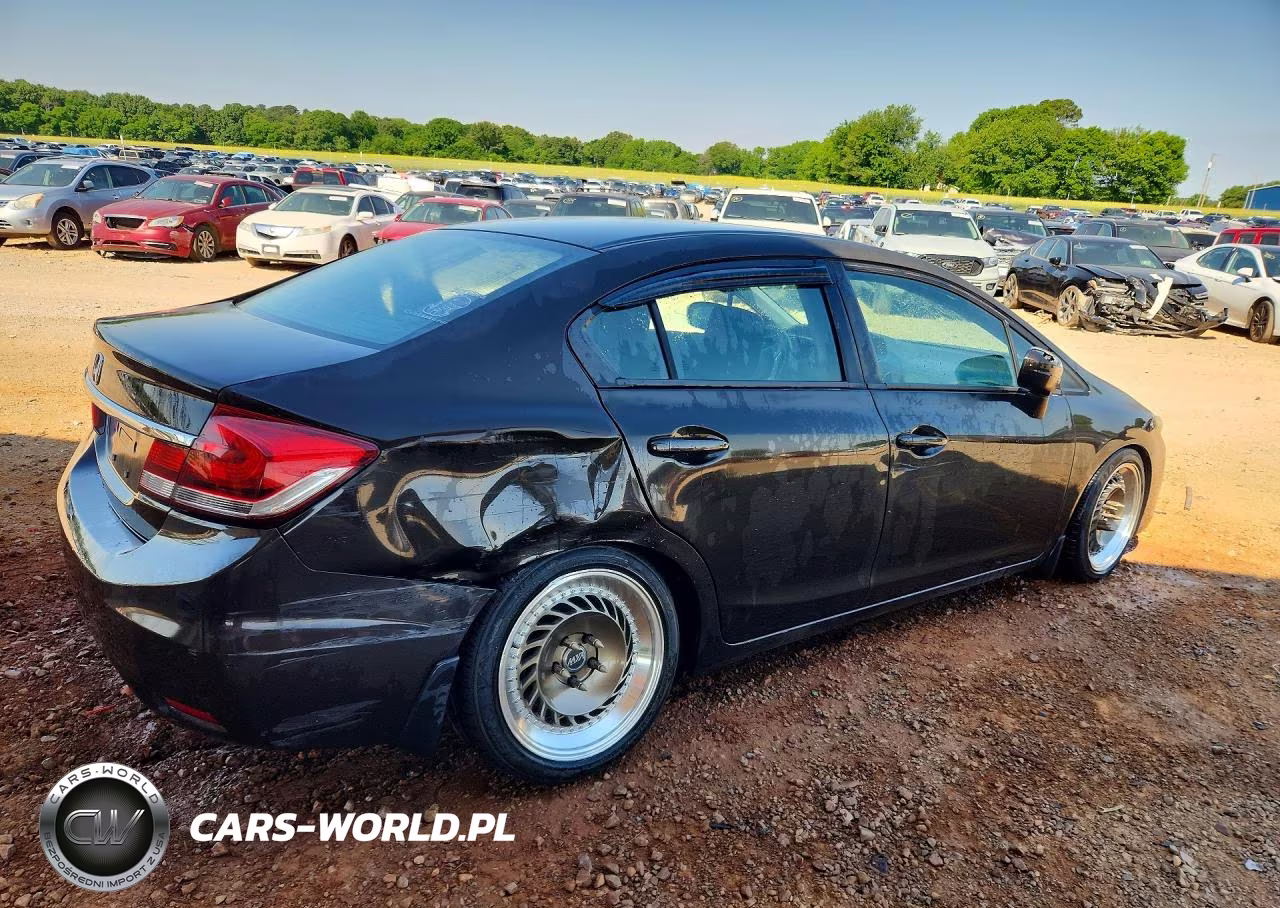 2014 Honda Civic Lx VIN:2HGFB2F57EH501684 - 3