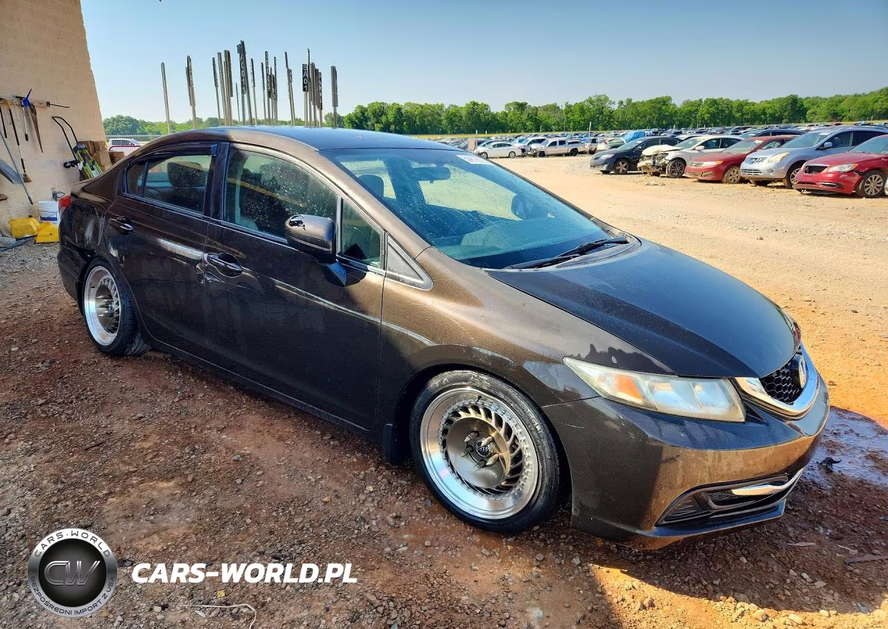 2014 Honda Civic Lx VIN:2HGFB2F57EH501684 - 4