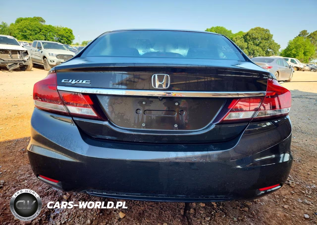 2014 Honda Civic Lx VIN:2HGFB2F57EH501684 - 6
