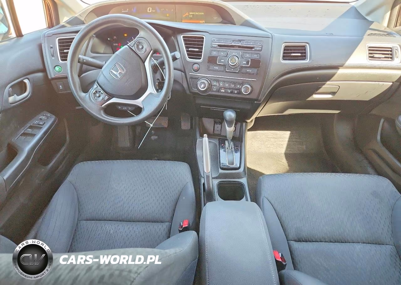 2014 Honda Civic Lx VIN:2HGFB2F57EH501684 - 8