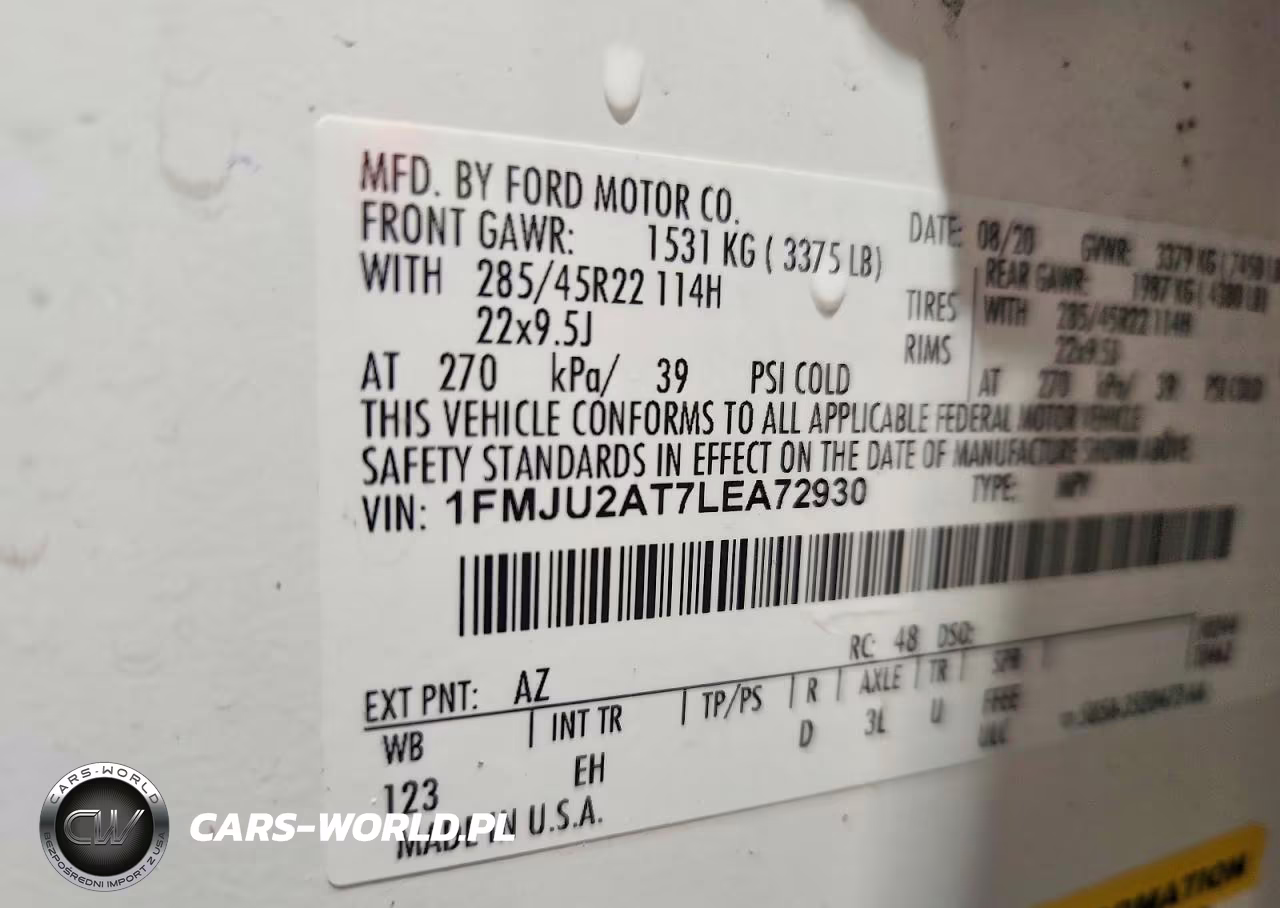 2020 Ford Expedition Limited VIN:1FMJU2AT7LEA72930 - 14