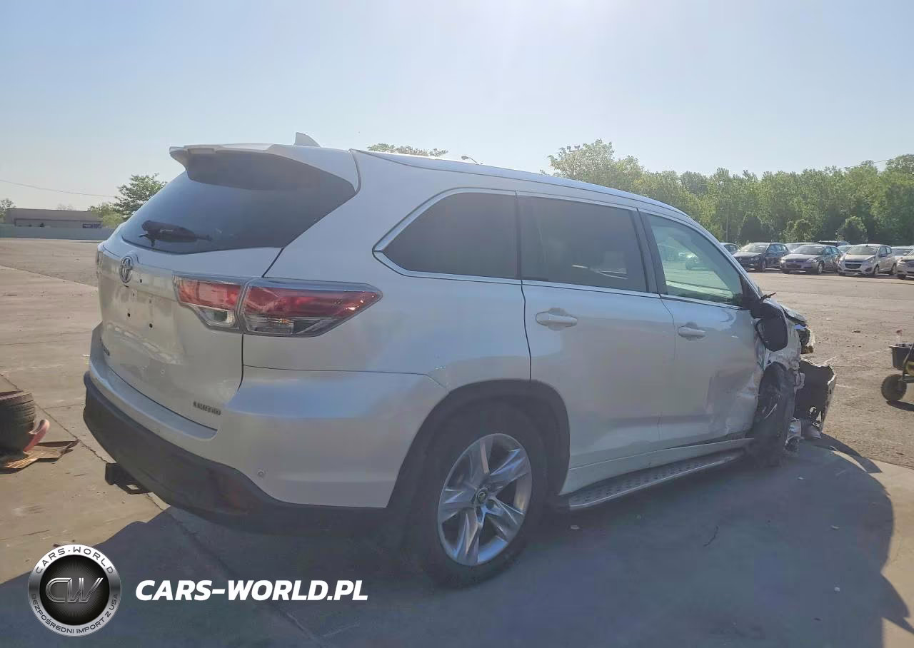 2016 Toyota Highlander Limited VIN:5TDYKRFH5GS170554 - 3