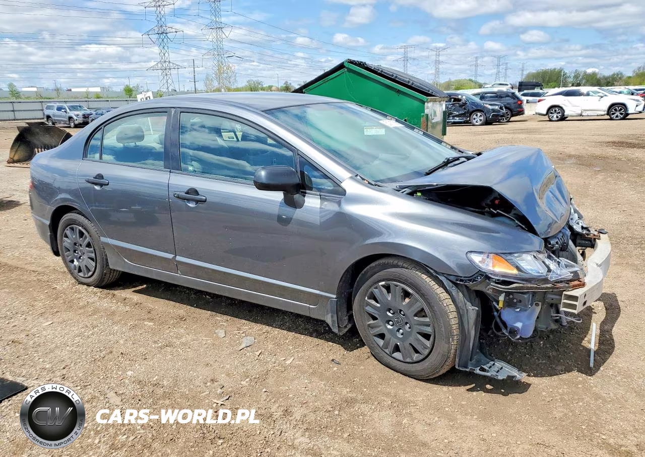 2009 Honda Civic Vp VIN:2HGFA16389H340621 - 4